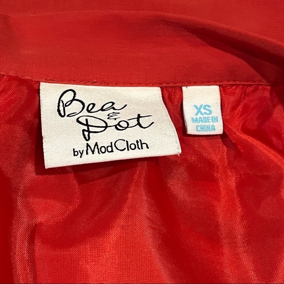 Bea and Dot by ModCloth Red Bow Skirt - Size XS - Picture 4 of 11